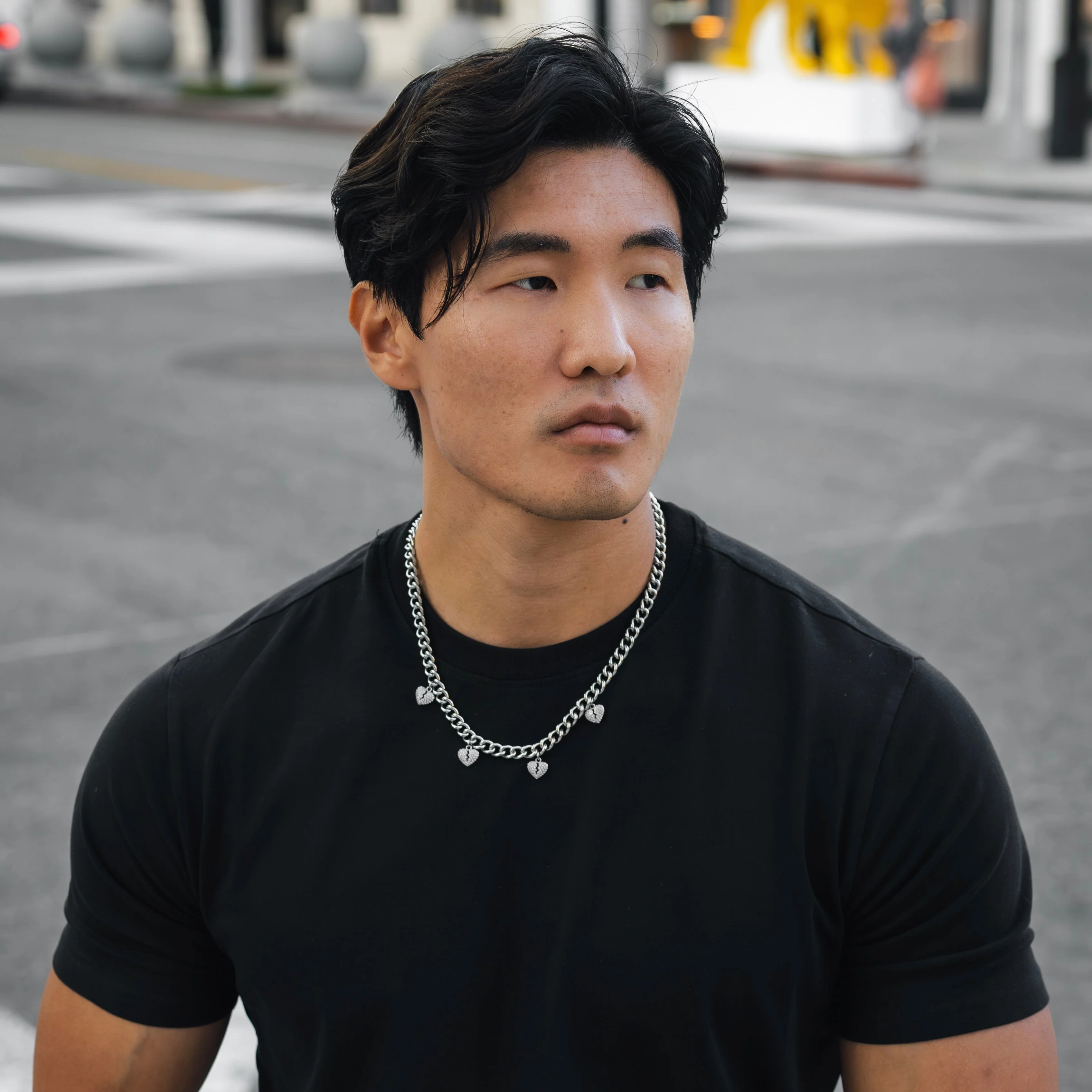 Broken Hearts Necklace - Silver RG1008S - Image 6