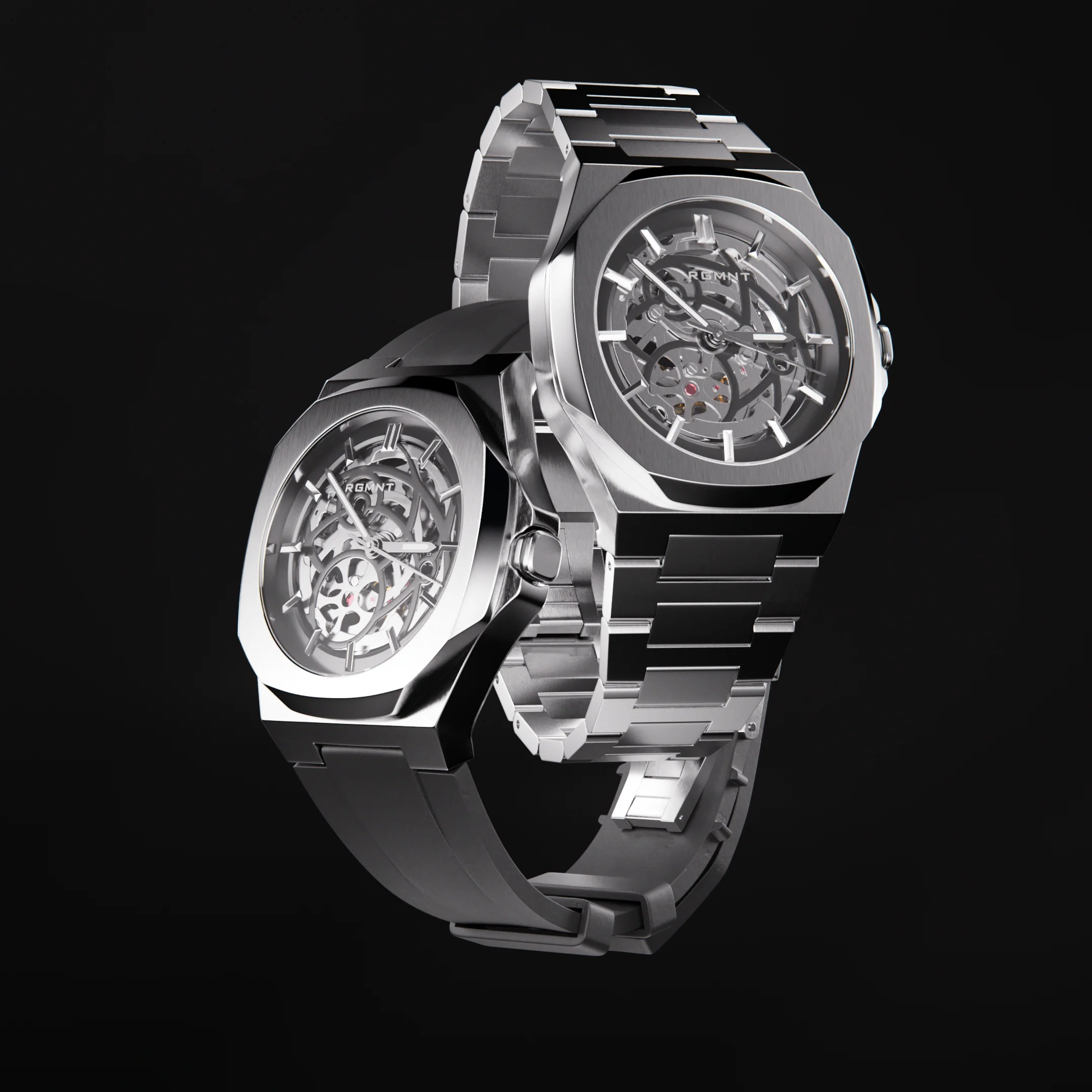 Duo-Skeleton Automatic - Silver RG608 - Image 7