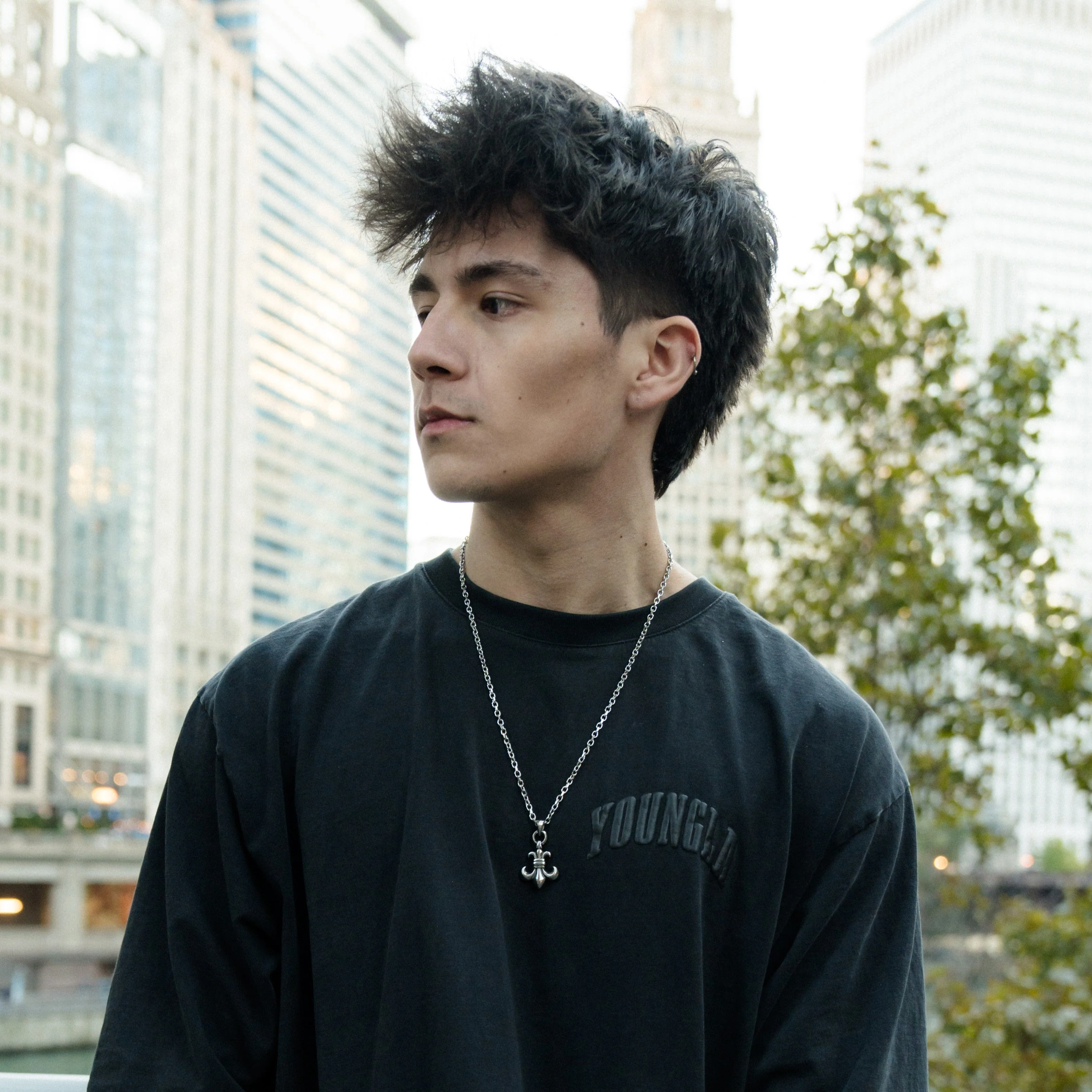 Fleur-de-Lis Pendant - RG1003 - Image 4