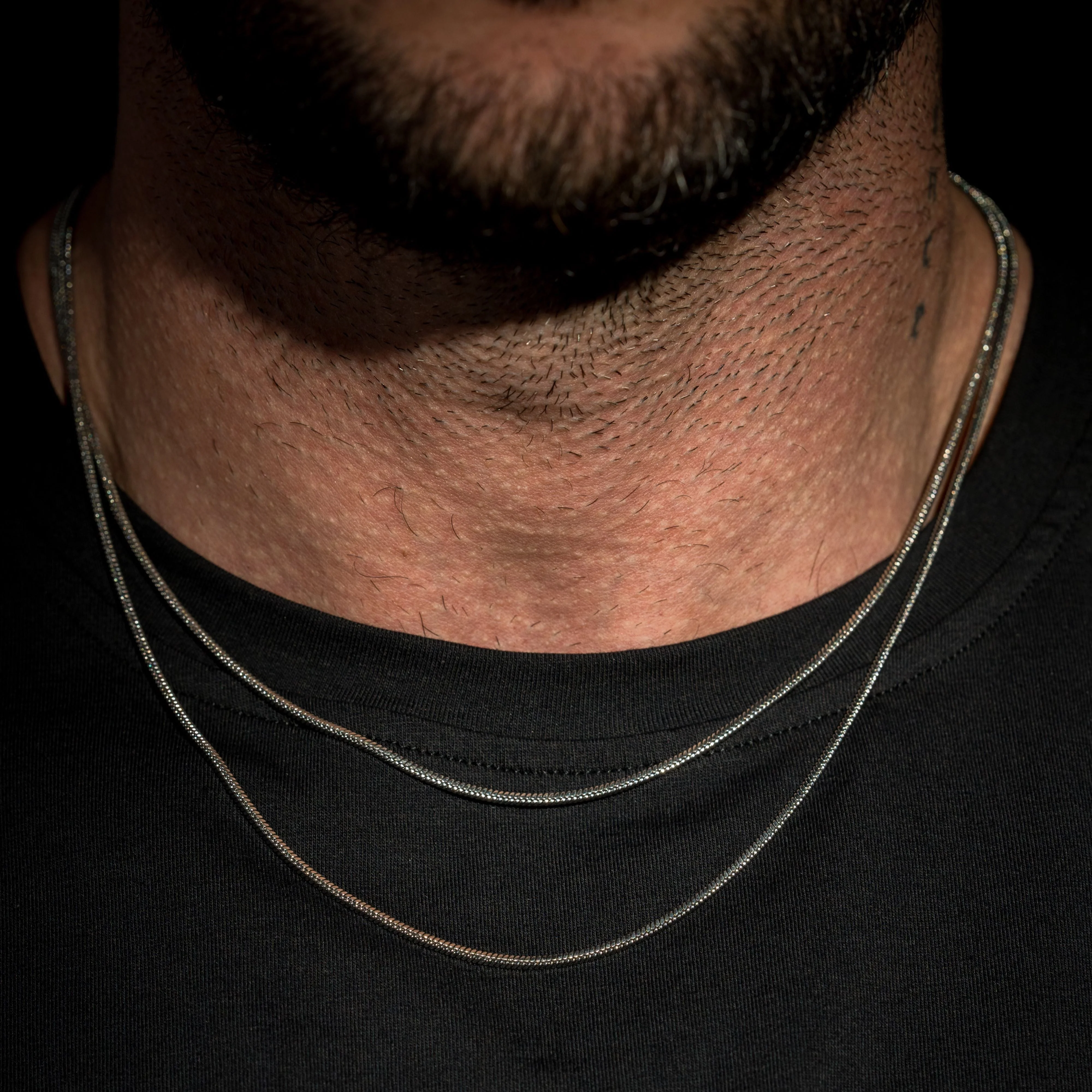 Minimal Snake Chain - Silver RG193 - Image 4