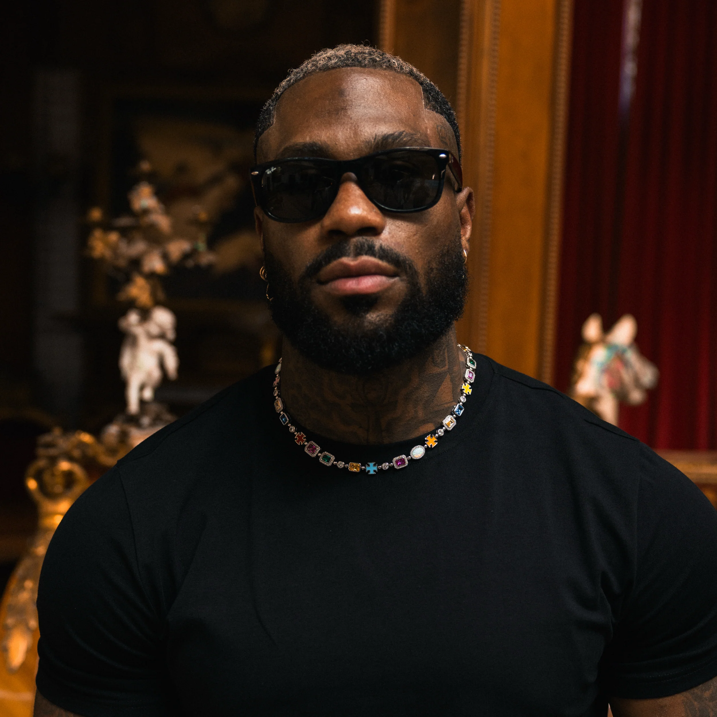 The Royal Gemstone Necklace - RG109 - Image 7