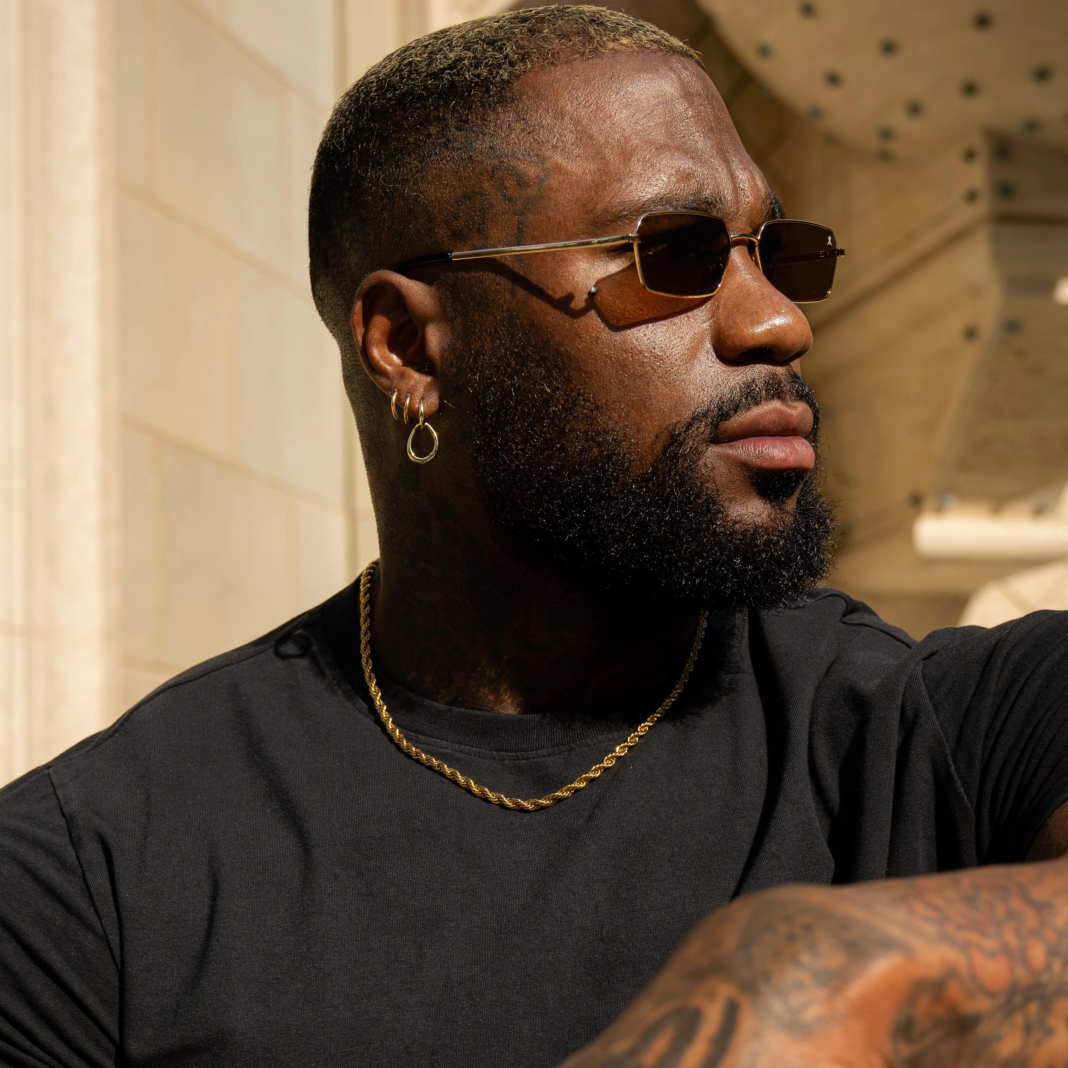 Rope Chain 5mm - Gold RG103 - Image 4