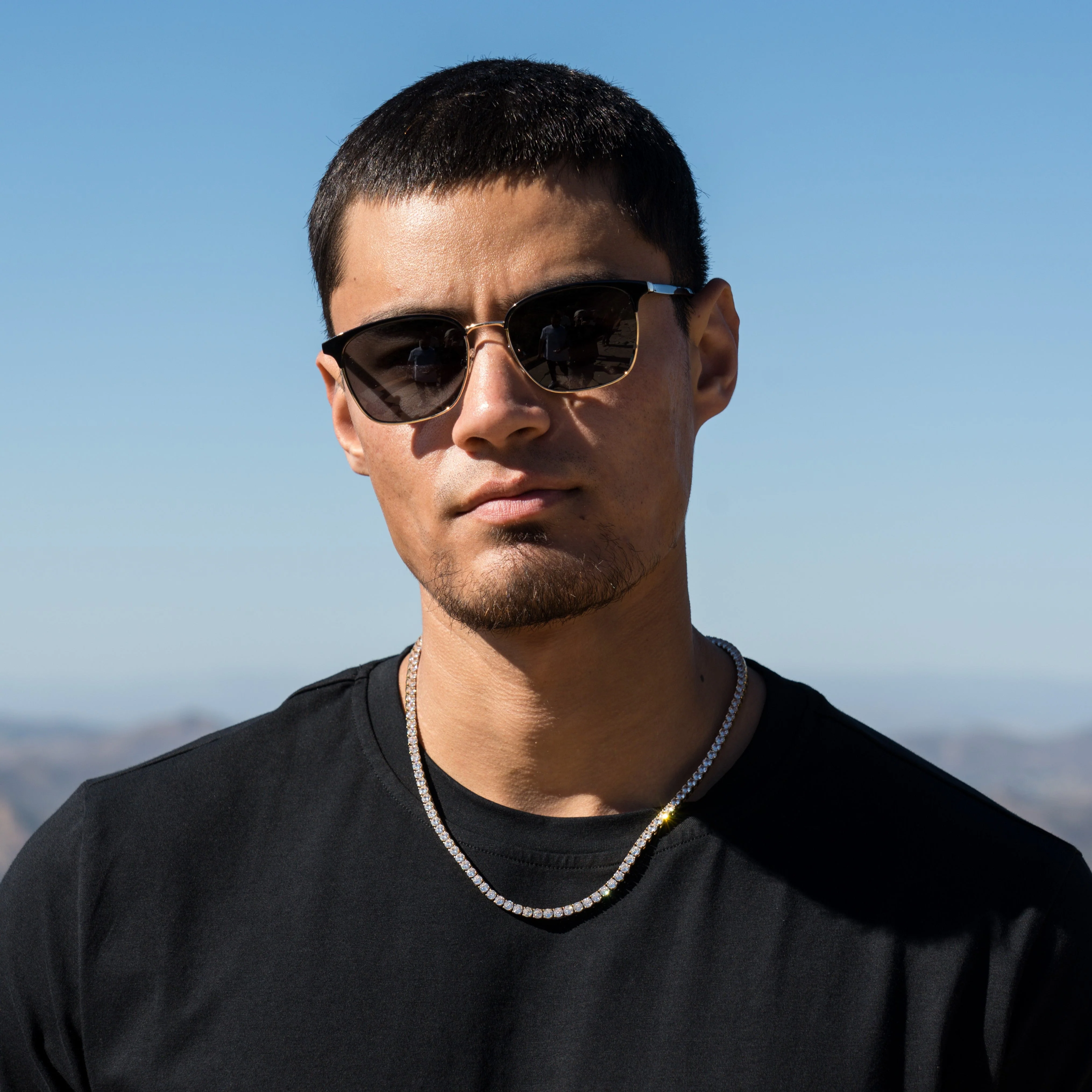 Tennis Chain 4mm - Gold RG191G - Image 3