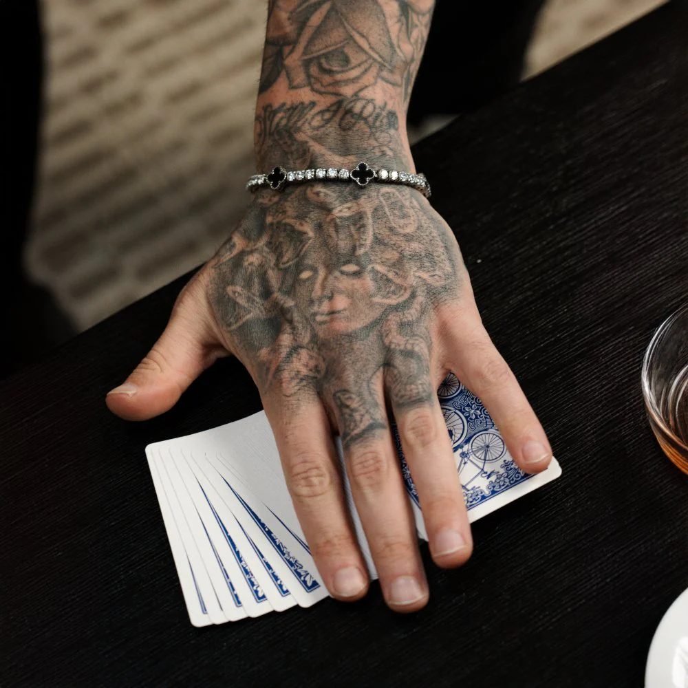 The Black Jack Bracelet - RG392 - Image 5