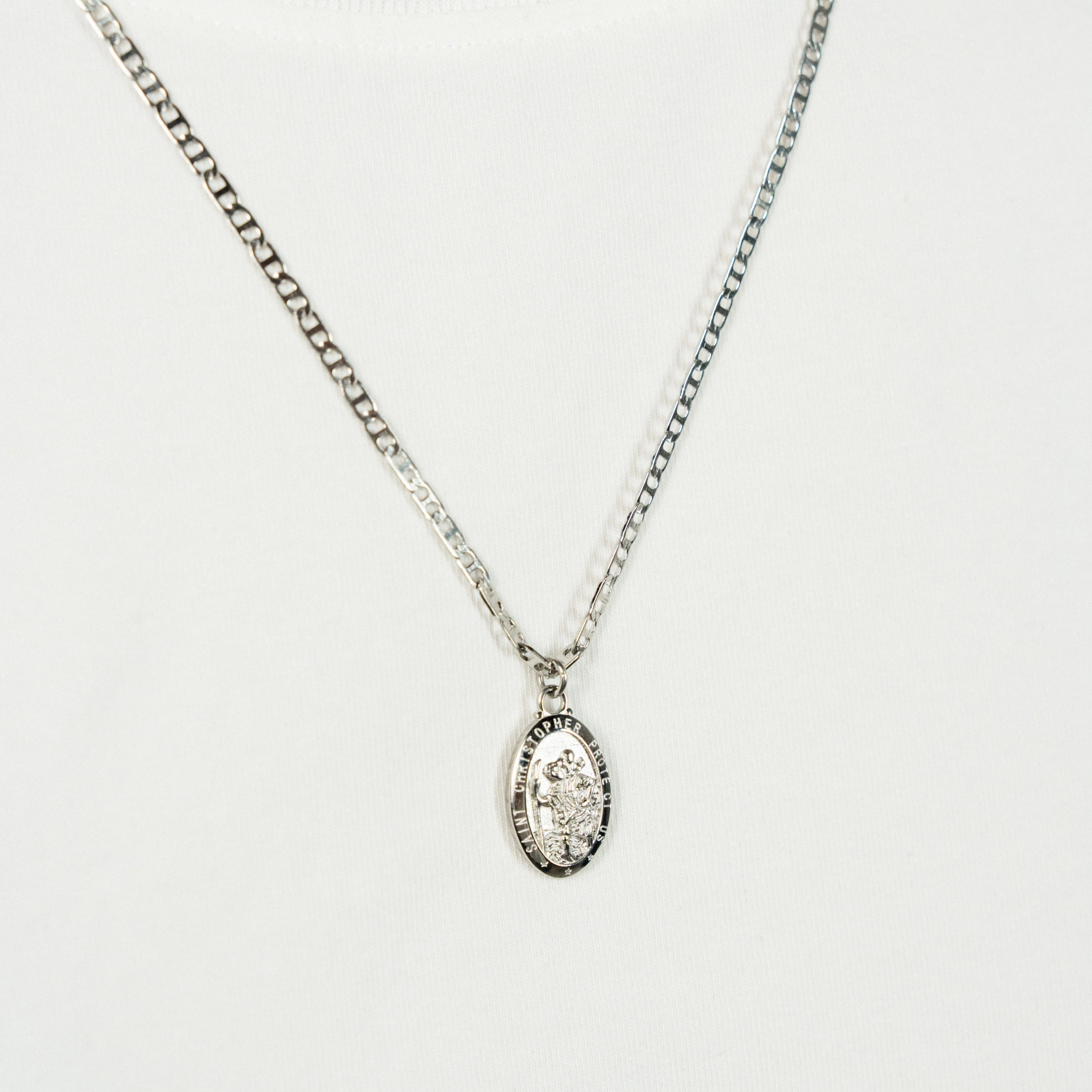 The St. Christopher Pendant - Silver RG1004S - Image 3